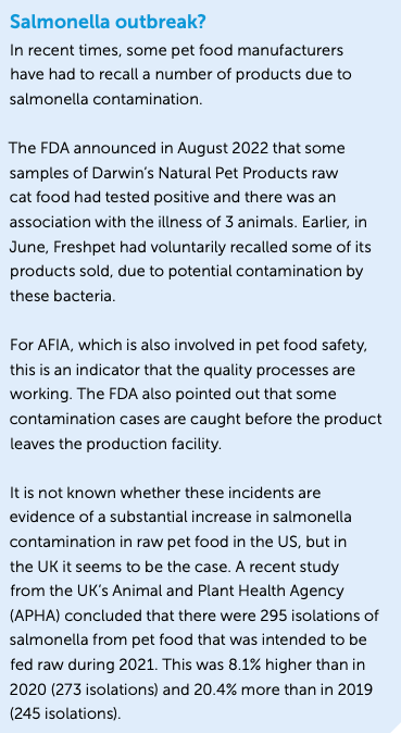 Salmonella outbreak?