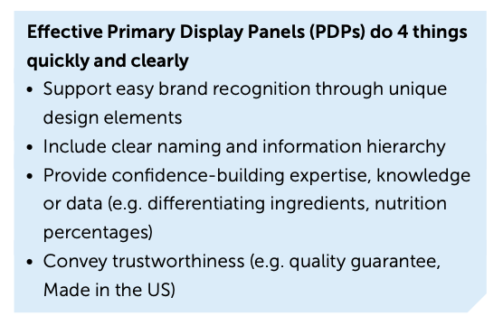 effective primary display panels 