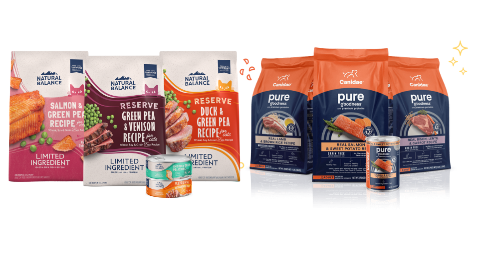 The new brand after Natural Balance and Canidae merger