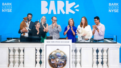 BARK celebrates the launch of new product at the New York Stock Exchange