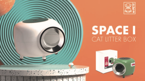 Space I Cat Litter Box