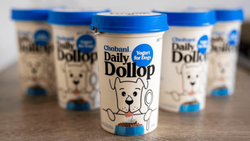 Chobani launches yogurt for dogs