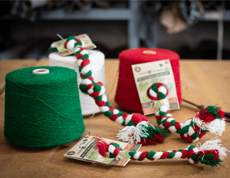 Made-in-Italy recycled wool toys