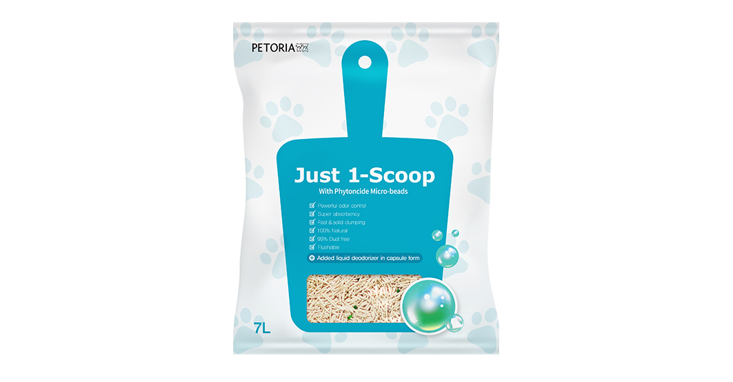 Just 1-Scoop Phytoncide Litter