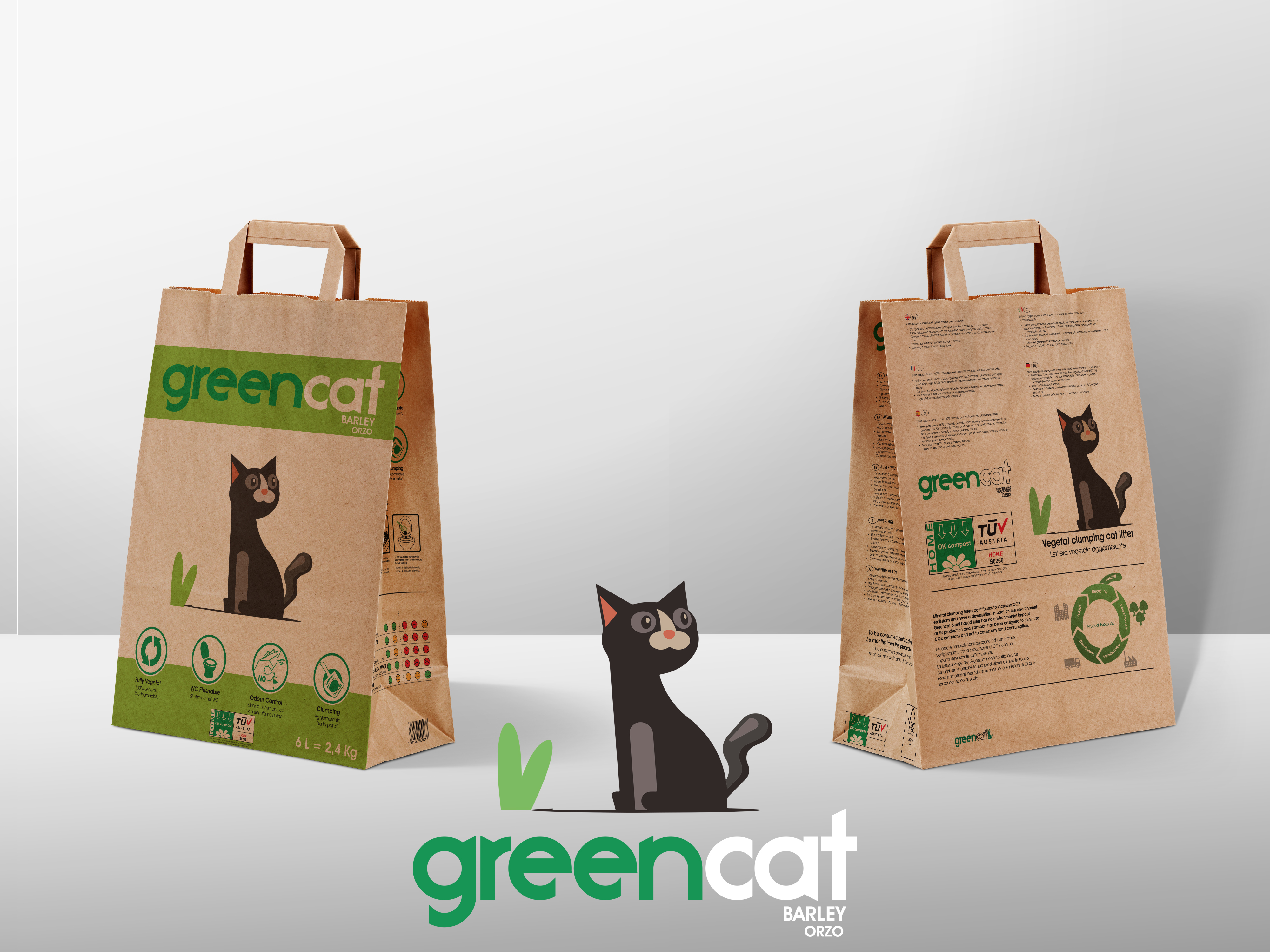 Greencat vegetal litter