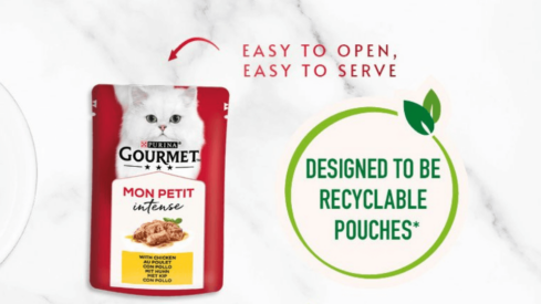 Purina launches its first recyclable wet cat pouch ranges
