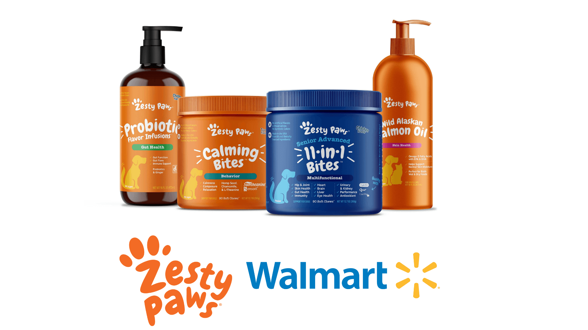 Zesty Paws expands its product range in Walmart