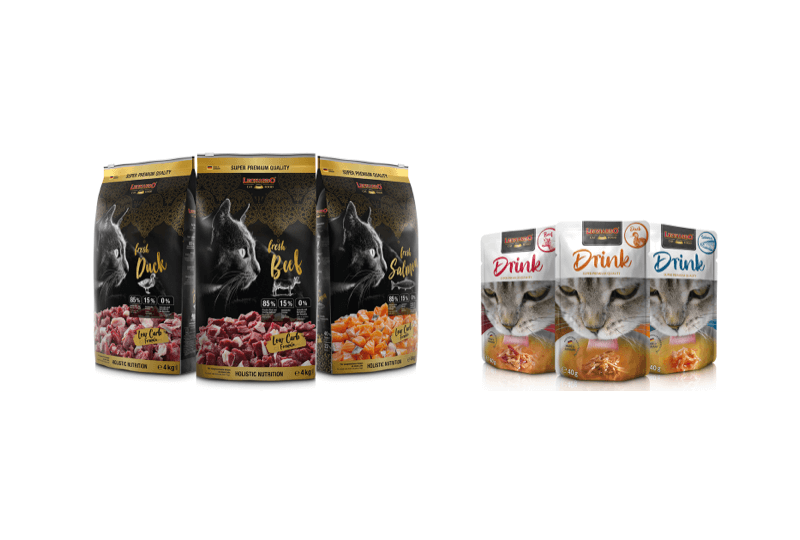 Cat food with 85% fresh meat