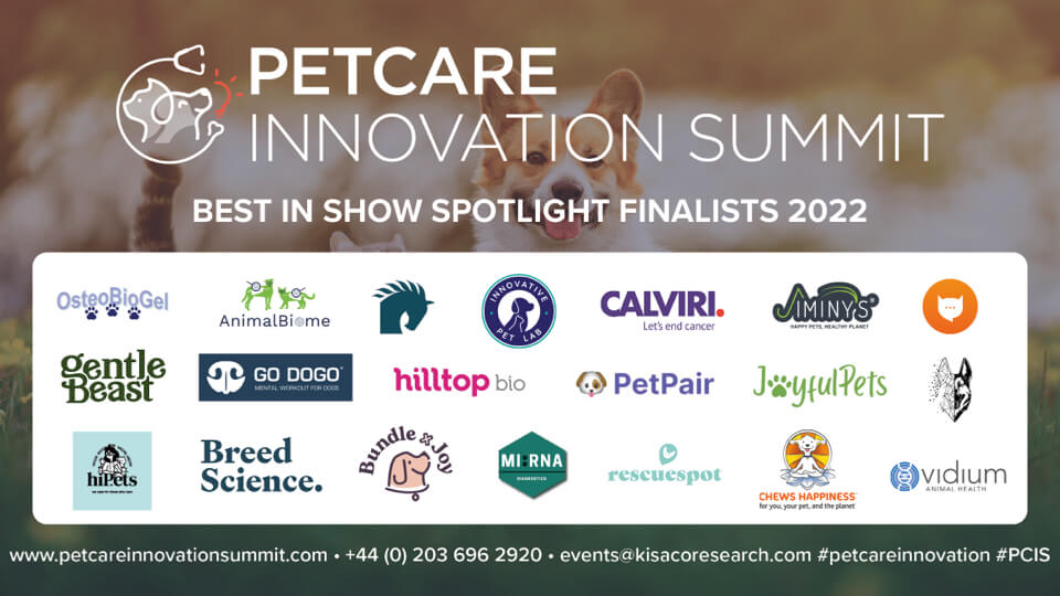 Petcare Innovation Summit USA ‘Best in Show Spotlight’ finalists announced