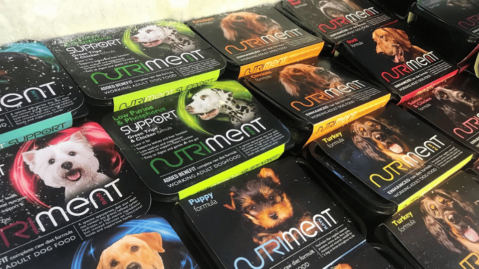 Nutriment Raw receives UK’s Raw Pet Food Certification
