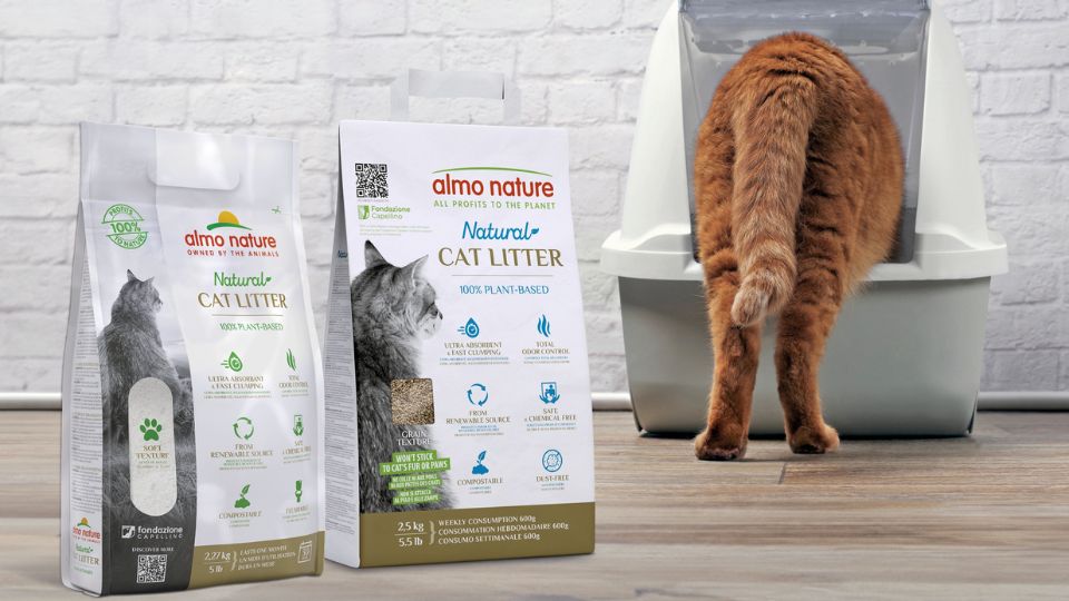 Cat litter almo best sale