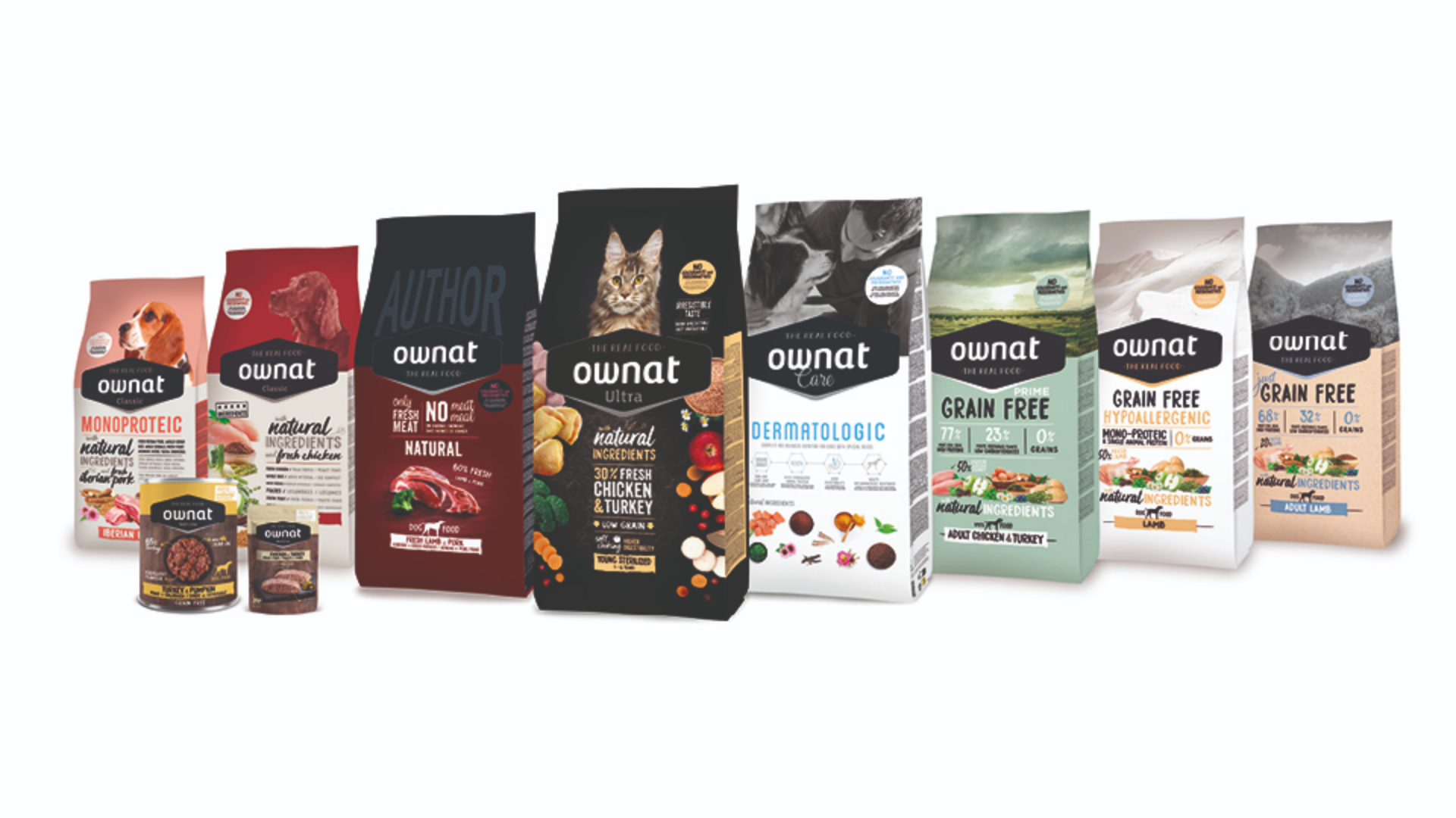 The widest range in natural pet food