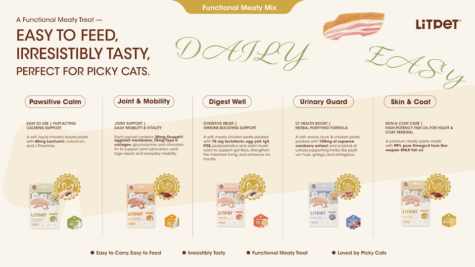 LitPet meaty mix functional supplements