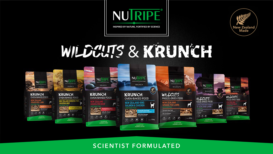 NUTRIPE Wildcuts & Krunch: Freeze-dried and oven-baked craftmanship