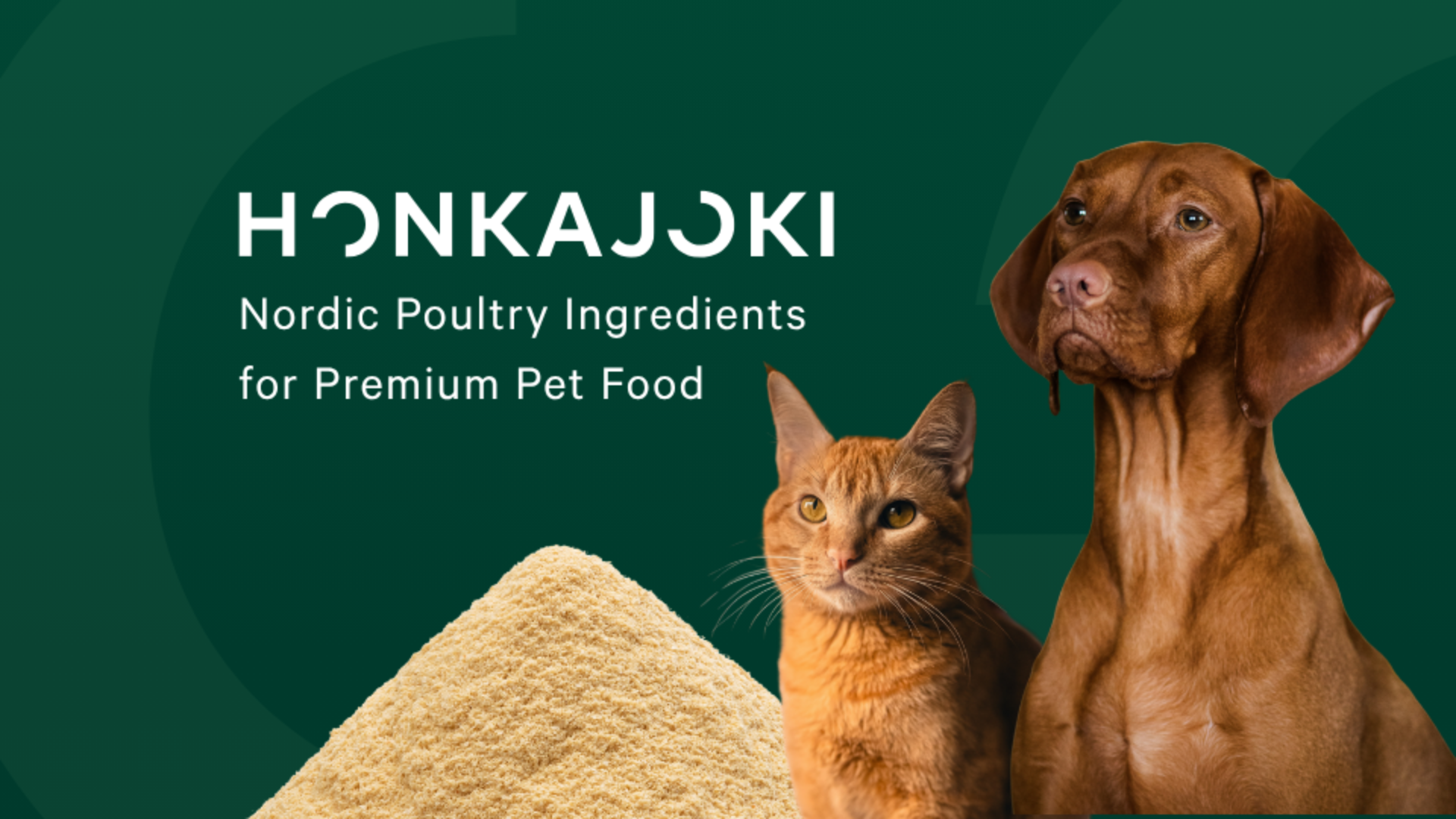 Nordic poultry ingredients for premium pet food