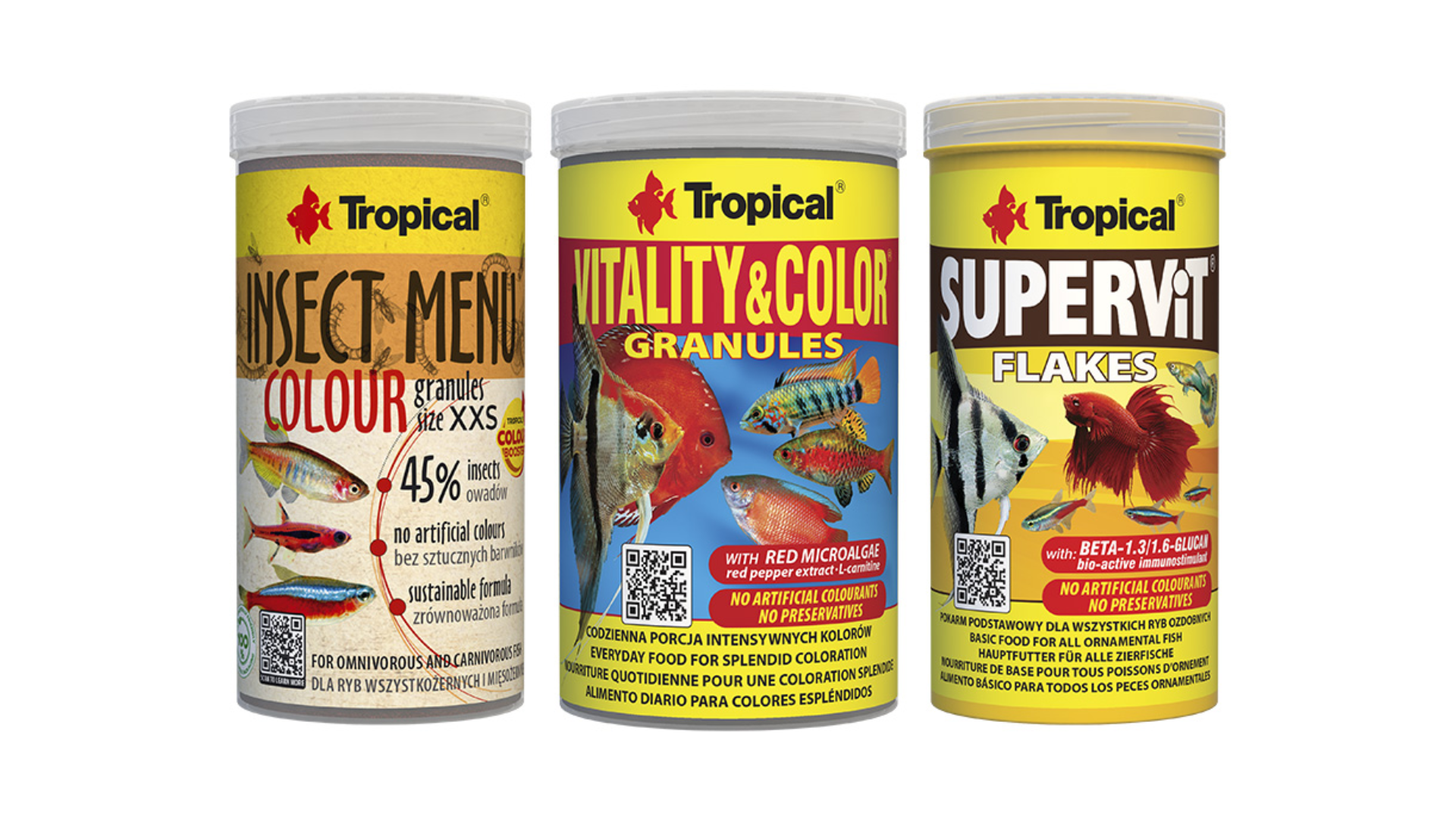 No artificial colourants or preservatives