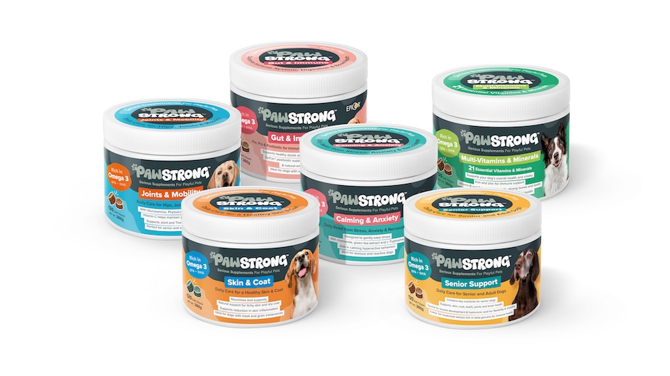 Serious supplements for playful pets
