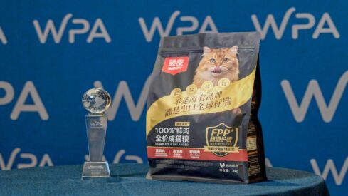 WANPY® becomes first Chinese pet food brand to receive WPA International Excellence Award