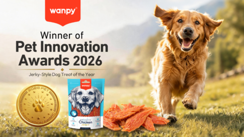 WANPY® Chicken Jerky wins 2026 Pet Innovation Award as measurable standards redefine premium dog treats